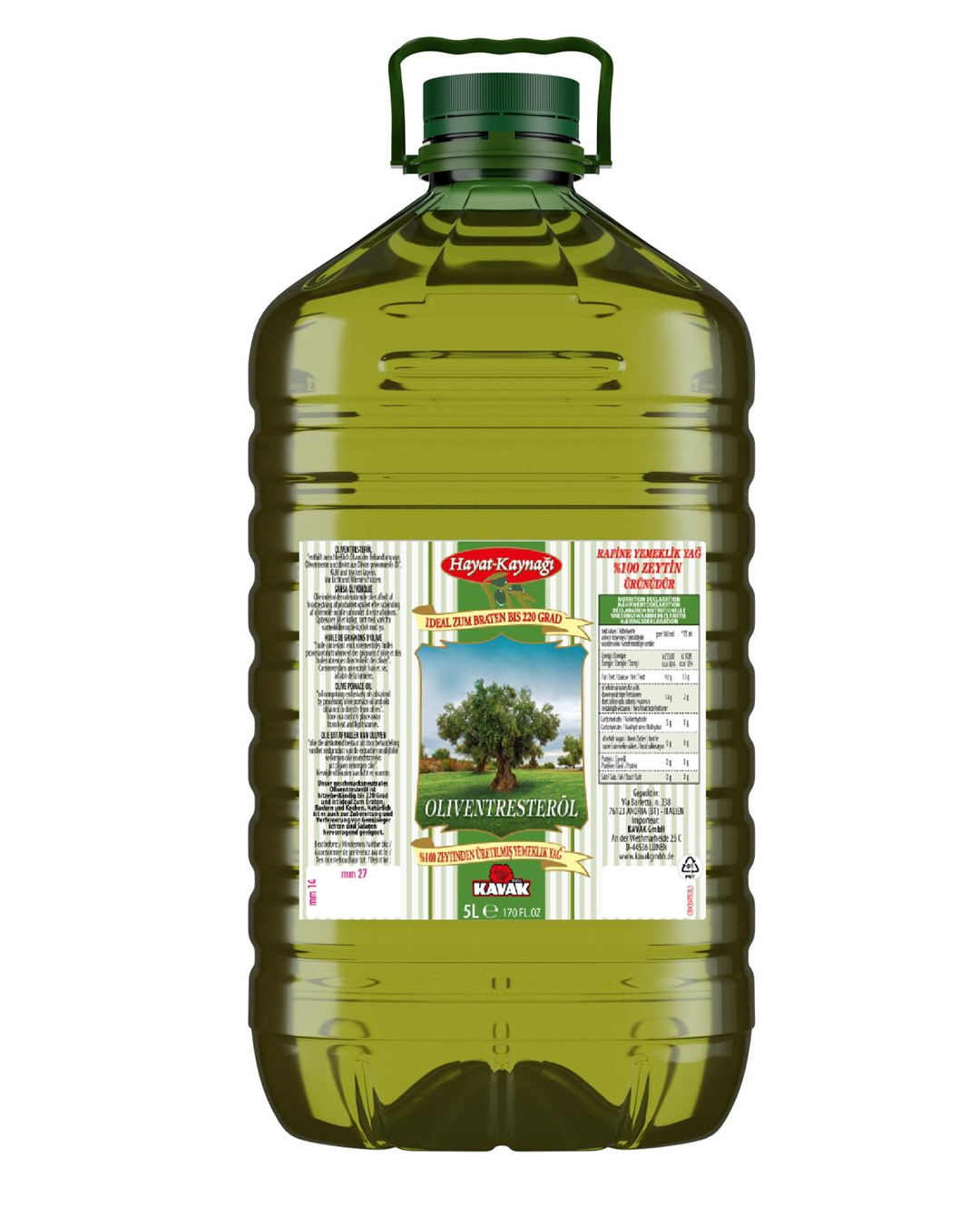 HAYAT-KAYNAGI Tresteröl 5L