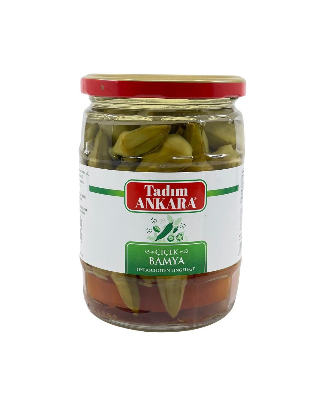 TADIM-ANKARA Okraschoten Cicek Glas 550g