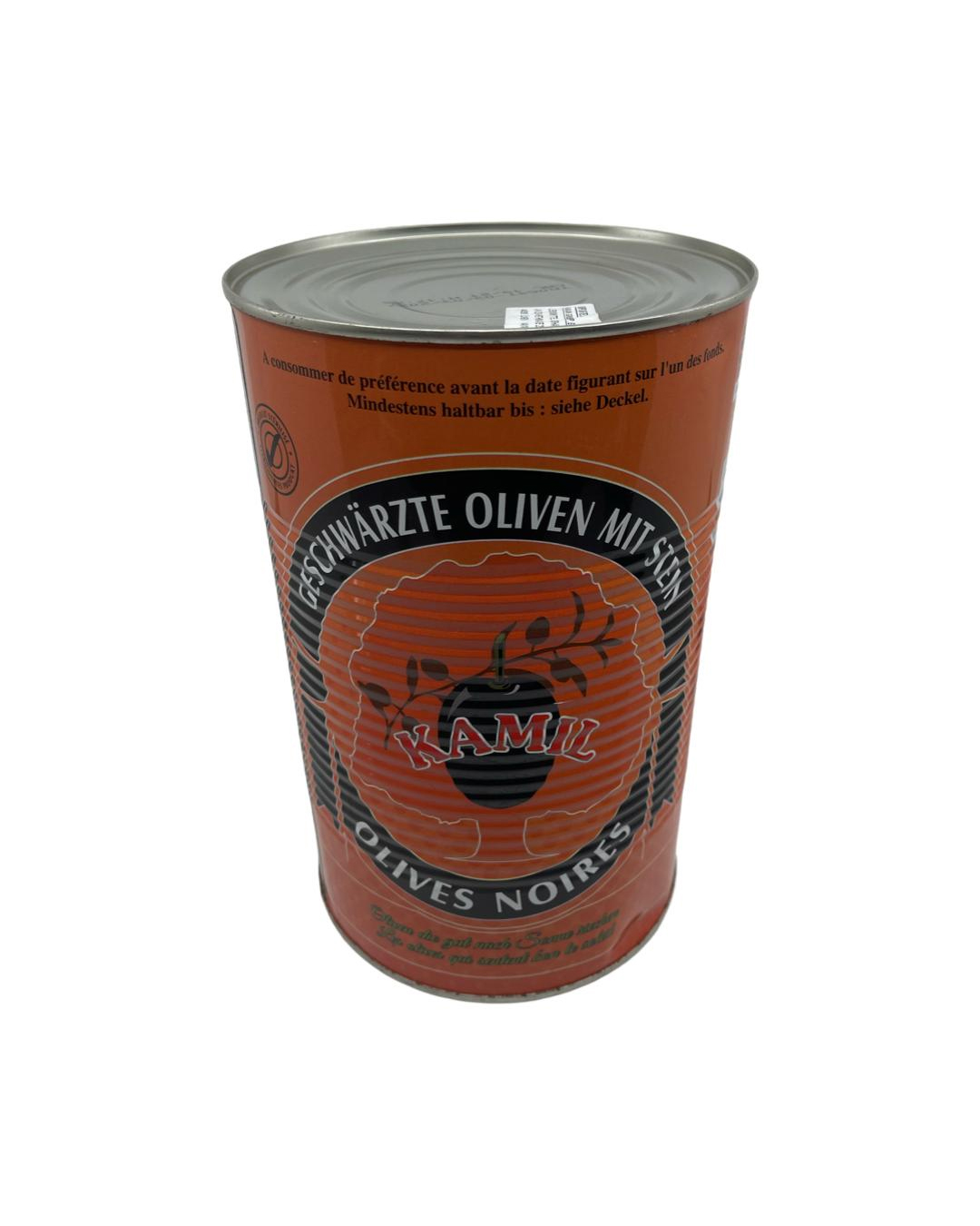 KAMIL Schwarze Oliven mit Stein 5kg