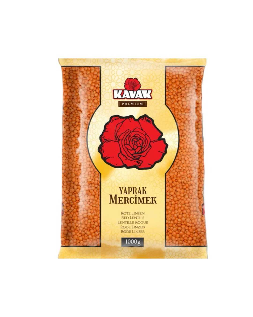 GÜLLÜ Rote Gesplittete Linsen 1kg  