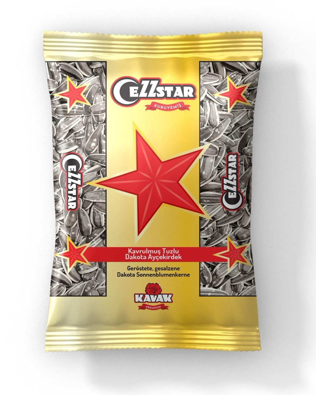 CEZZSTAR Schwarze Sonnenblumenkerne 500g 